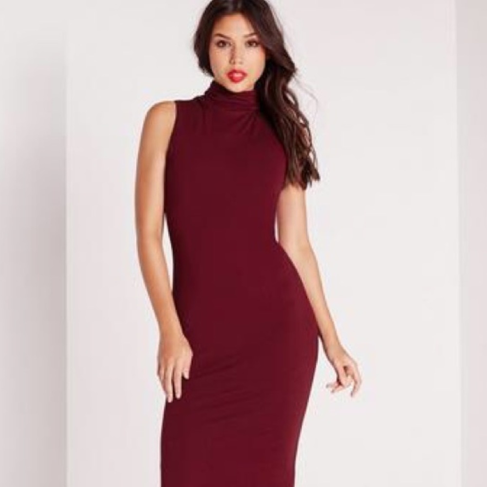 ASOS Maroon Tank Dress Size 6
